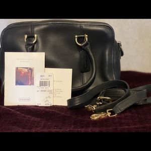 COACH Beaumont satchel. Vintage from mid 1990’s. All original tags, care sheet